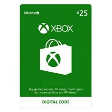 Microsoft XBOX Live Wallet Top Up £25 - UK Account